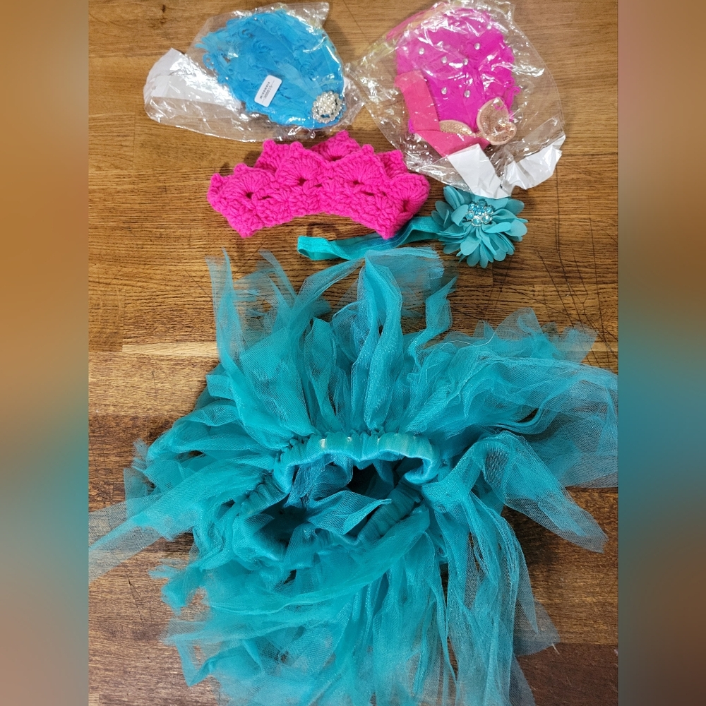 Baby Girl Photo Props